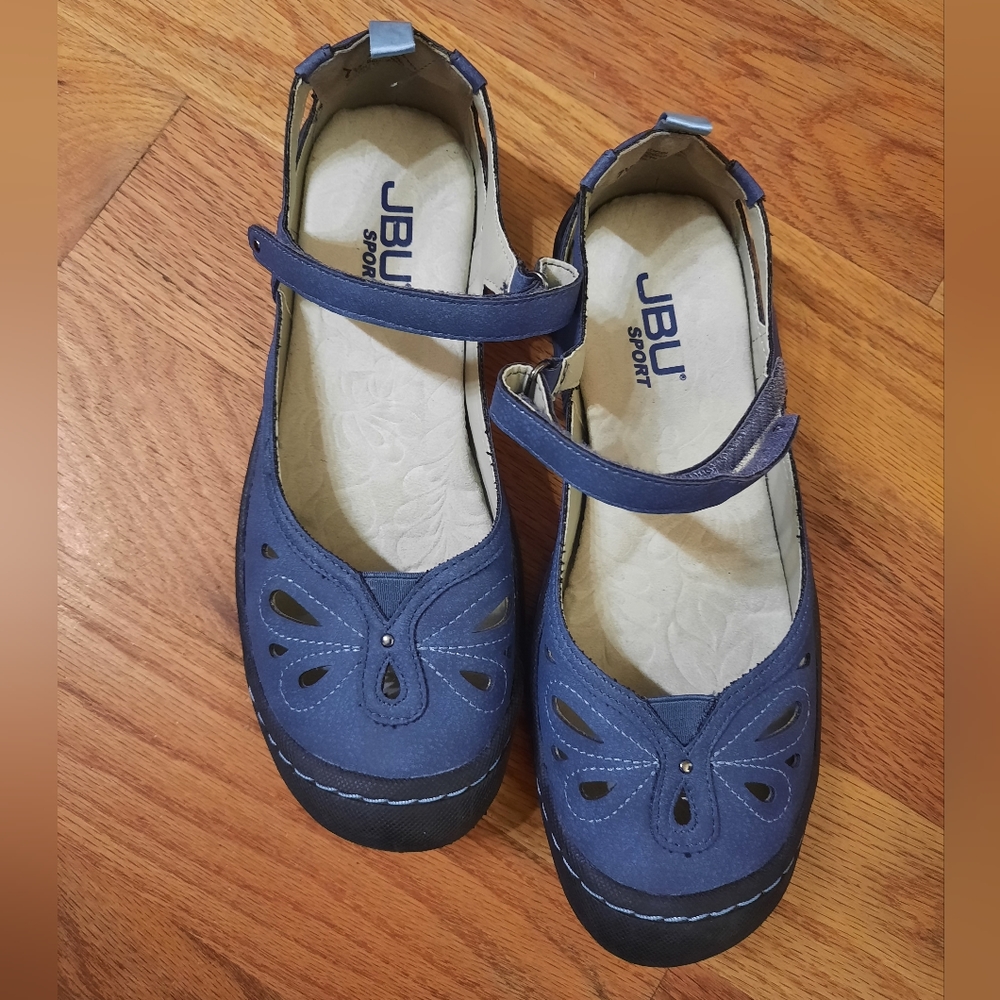 Updated - JBU Sport by Jambu - 7W Meadow Blue - VEGAN - MaryJane